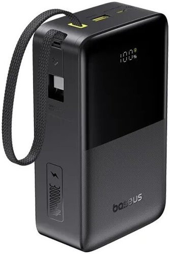 Внешний аккумулятор 30000 мАч Baseus EnerFill FC51 Bipow 2 Pro PPBD2P-3022 E0028100, черный