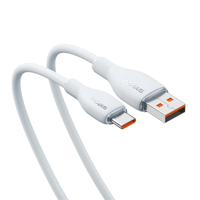 Кабель USB2.0 (M) - USB2.0 Type-C (M), 1.2м, Baseus P10355703221-00, белый