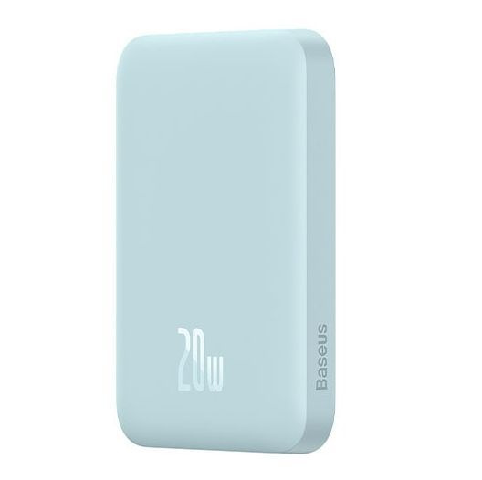 Внешний аккумулятор 10000мАч Baseus Magnetic Mini PPCXM10 PPCX110103, голубой