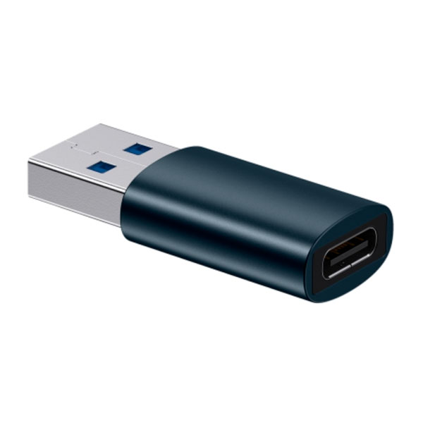 Переходник USB3.2 (M) - USB3.2 Type-C (F) Baseus ZJJQ000101, черный