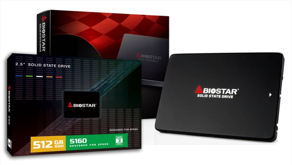 512Gb SSD Biostar S160-512G, 2.5", (550/485), SATA III