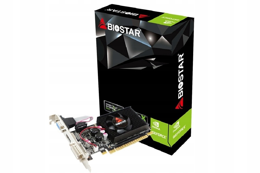 Видеокарта GeForce GT 1030, 4Gb GDDR4 64bit, Biostar VN1034TB46, RTL