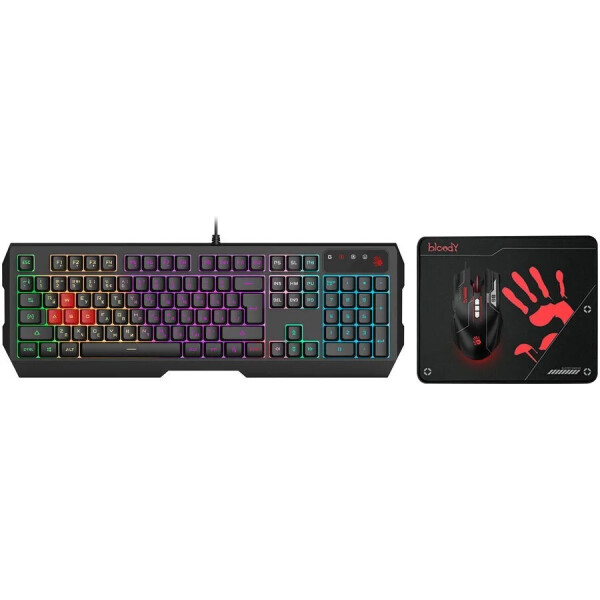 Набор A4Tech Bloody B1700, USB, черный