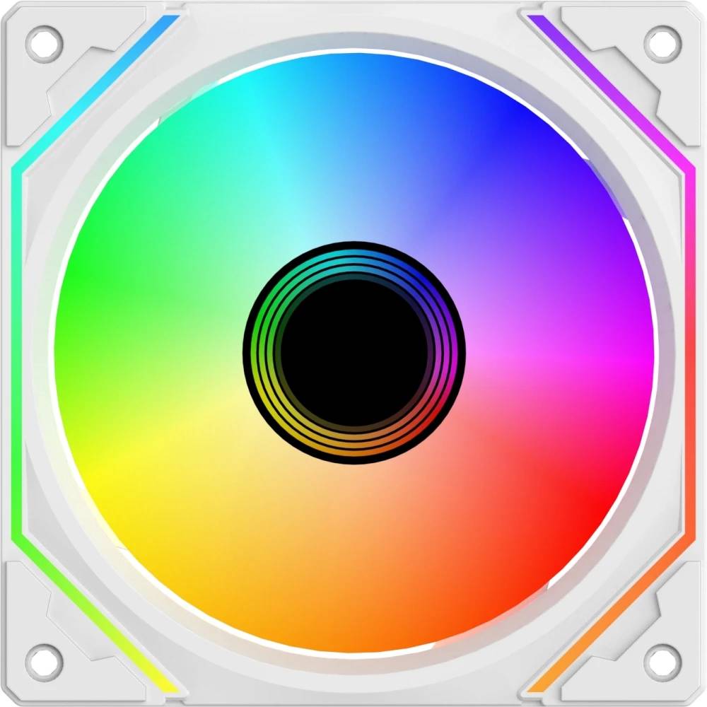 Вентилятор 12x12см Bloody BD-CF120ARGB5 white