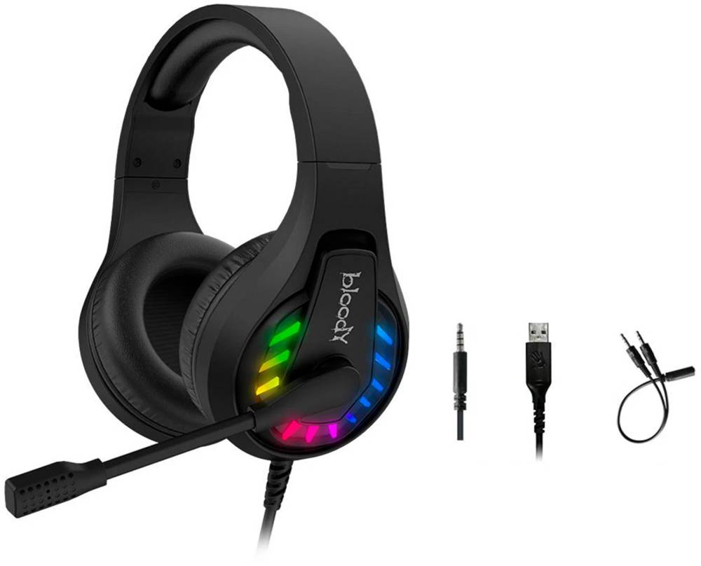 Гарнитура A4Tech Bloody G230p черный