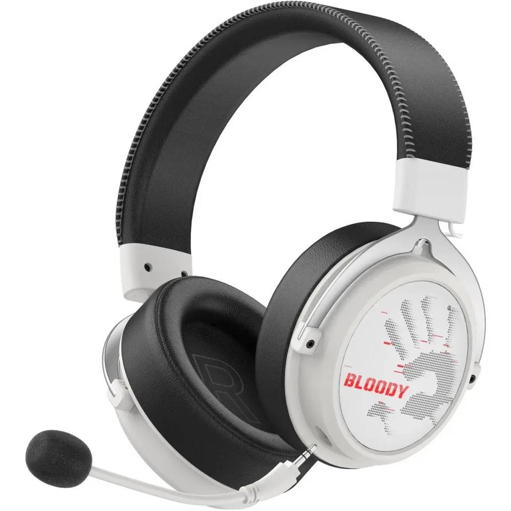 Гарнитура A4Tech Bloody MR590 Sports, белый/черный
