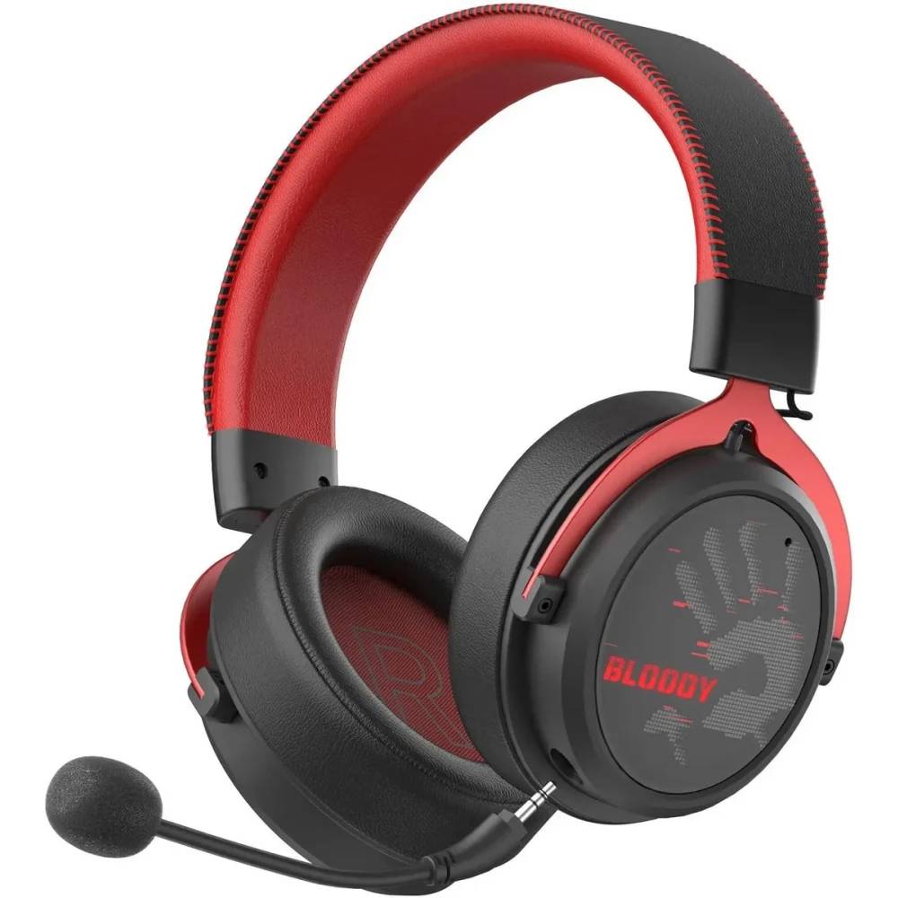 Гарнитура A4Tech Bloody MR590 Sports, красный/черный