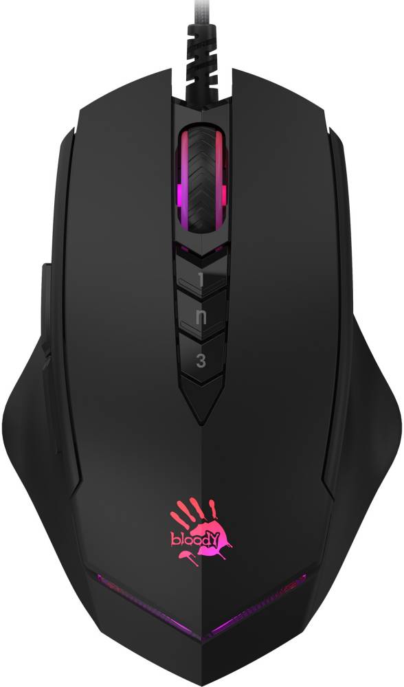 Мышь A4Tech Bloody V8M Max, USB, черный