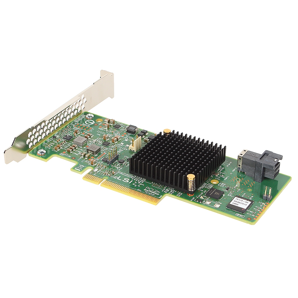 Контроллер SATA/SAS RAID, Broadcom LSI MegaRAID SAS 9341-4i SGL (05-26105-00G/03-26105-00G)
