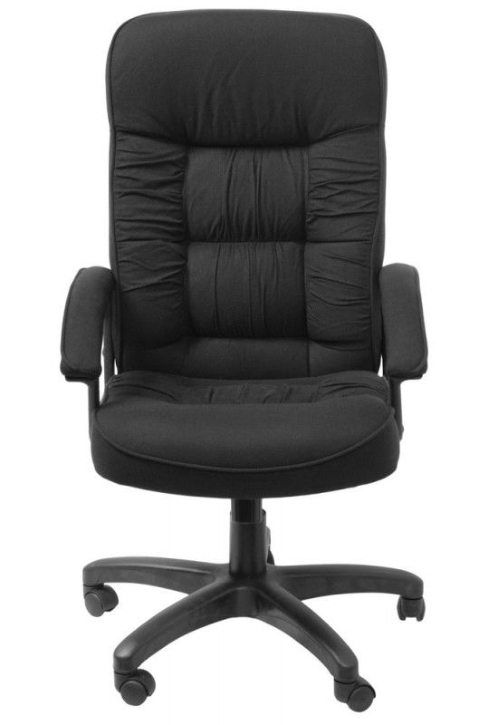 Бюрократ T-9908AXSN-BLACK, кожа, черный