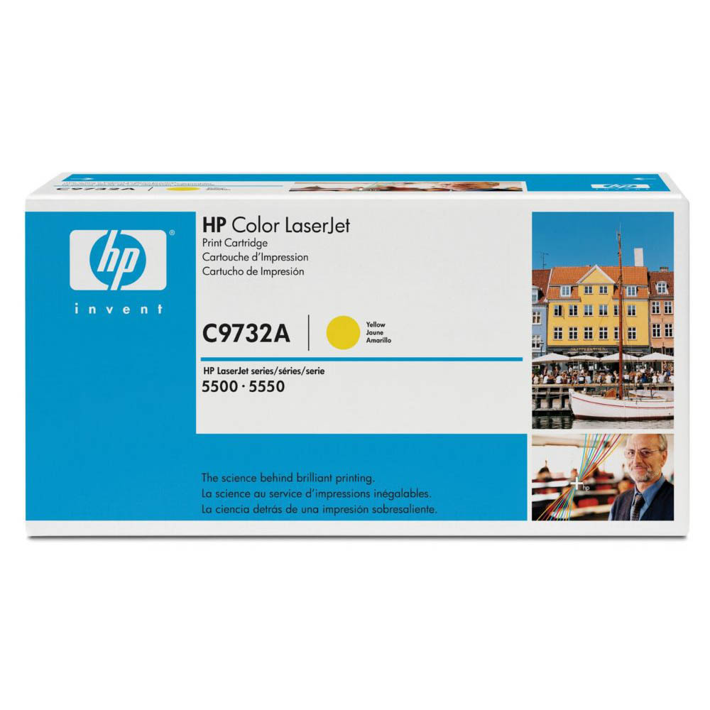 Картридж HP 645A, желтый C9732A