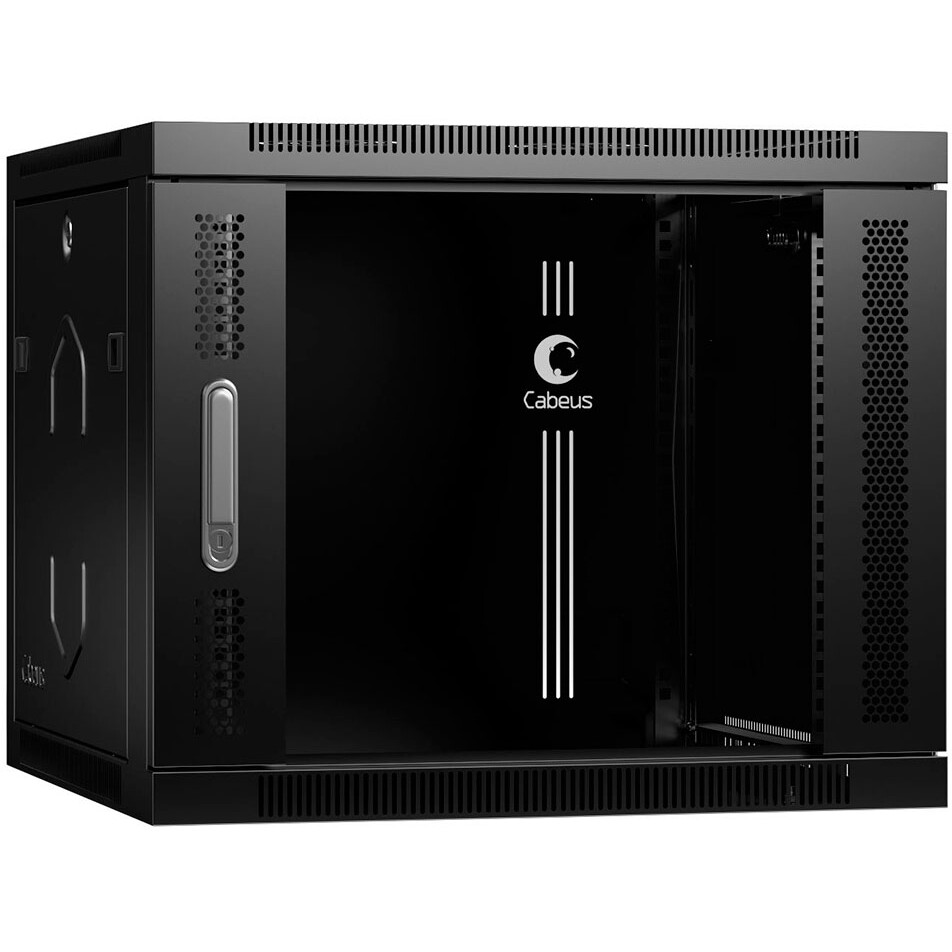 Шкаф коммутационный Cabeus SH-05F-9U60/45-BK 9U, 600х450мм