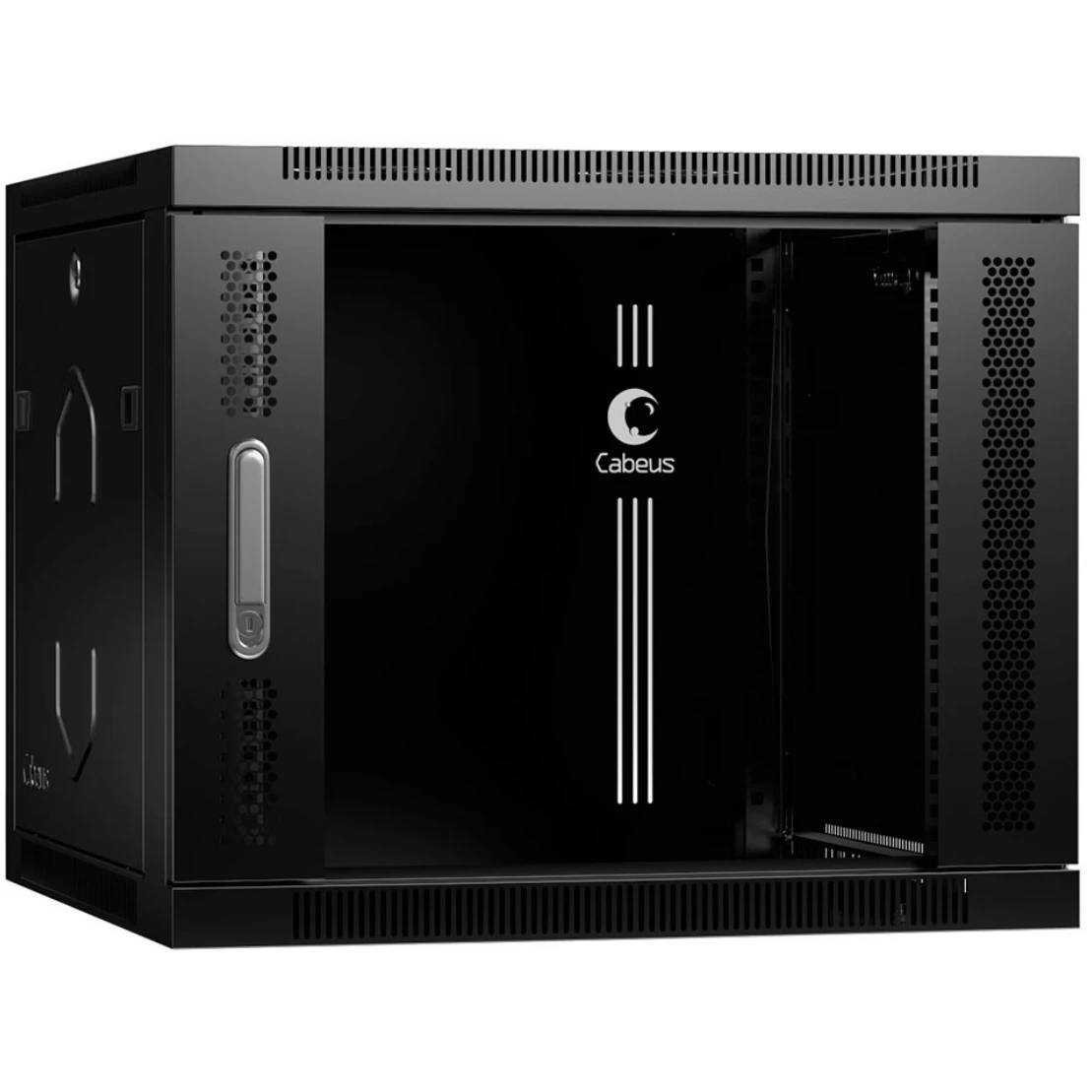 Шкаф коммутационный Cabeus SH-05F-9U60/60-BK 9U, 600х600мм