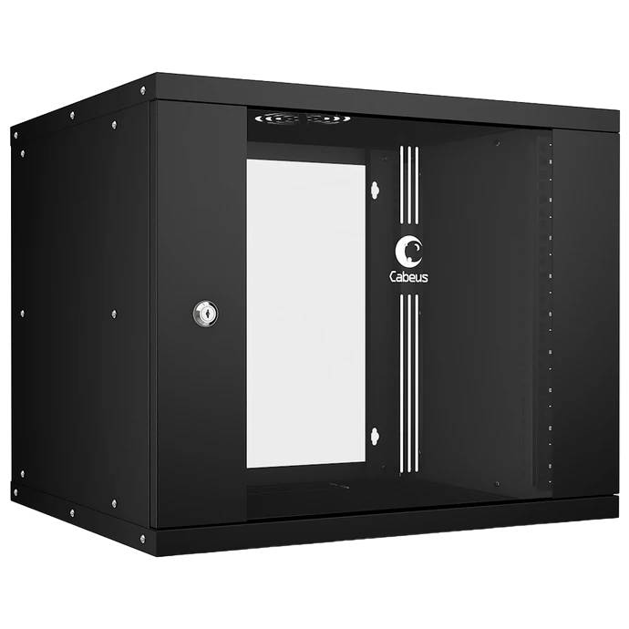 Шкаф коммутационный Cabeus WSC-05D-9U55/45-BK 9U, 550х450мм
