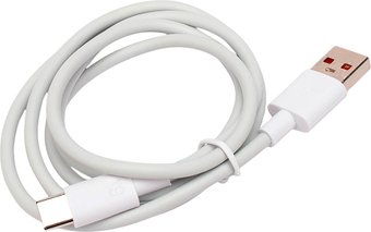 Кабель USB Type-A - USB Type-C, 1м, Cablexpert CC-USB2-AMCM-66W-1M-W, белый
