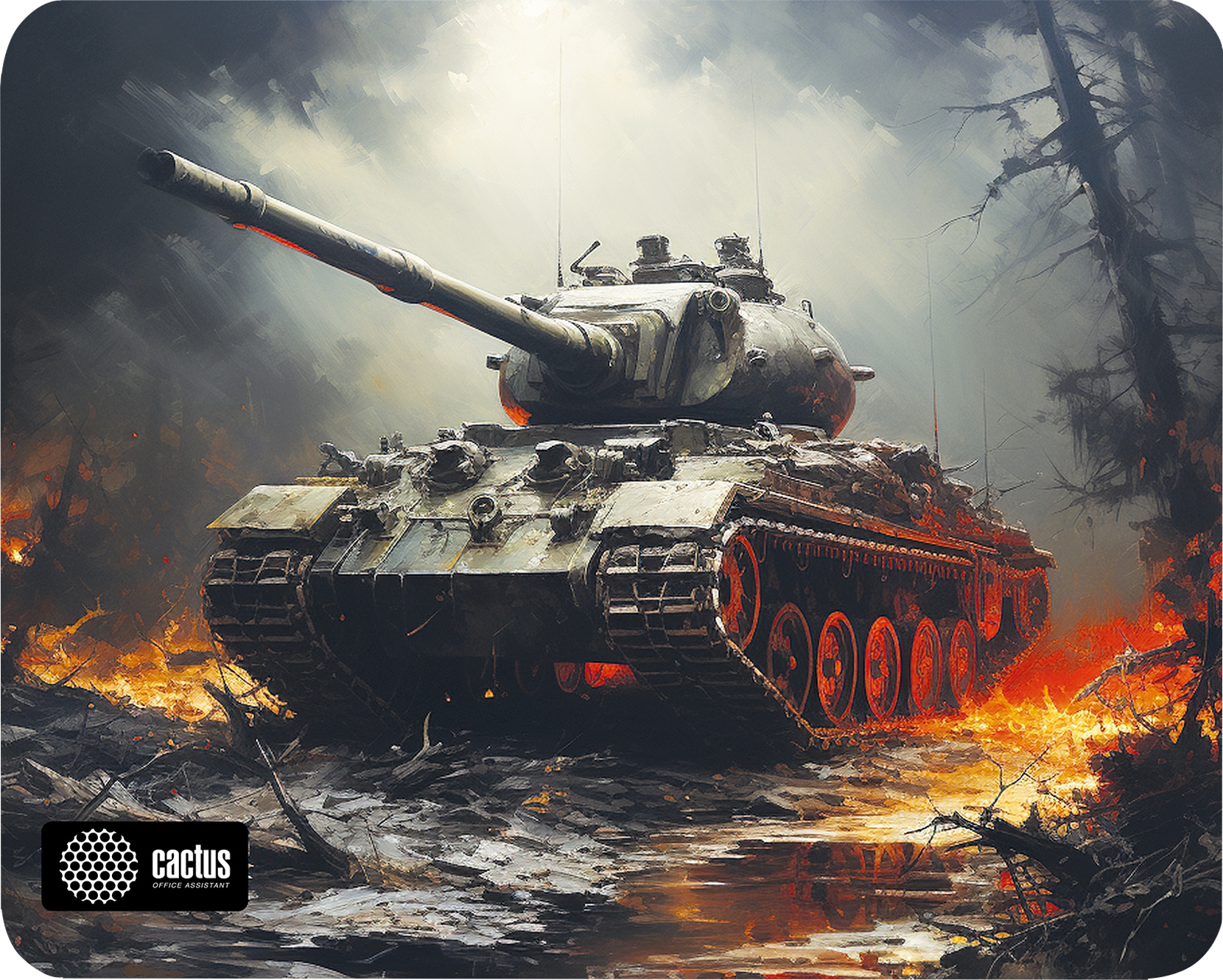 Коврик Cactus CS-MP-D04S Tank
