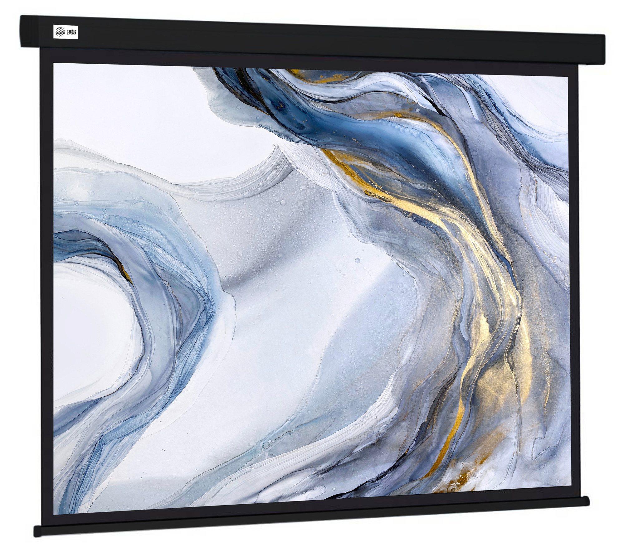 Экран Cactus Wallscreen CS-PSW-180X180-BK