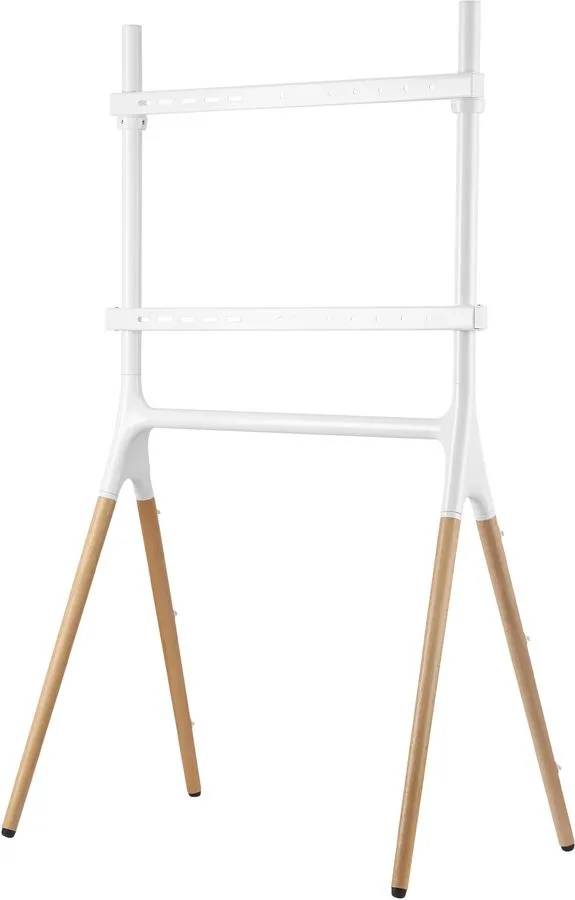 Стойка Cactus CS-ST1247WTBCH, белый/береза