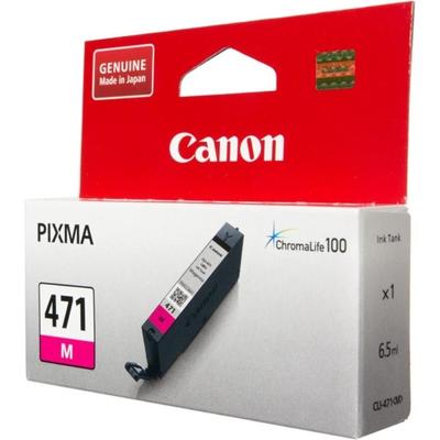 Картридж Canon CLI-471 M, пурпурный 0402C001