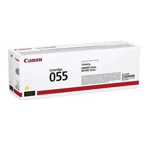 Картридж Canon 055 Y, желтый 3013C002