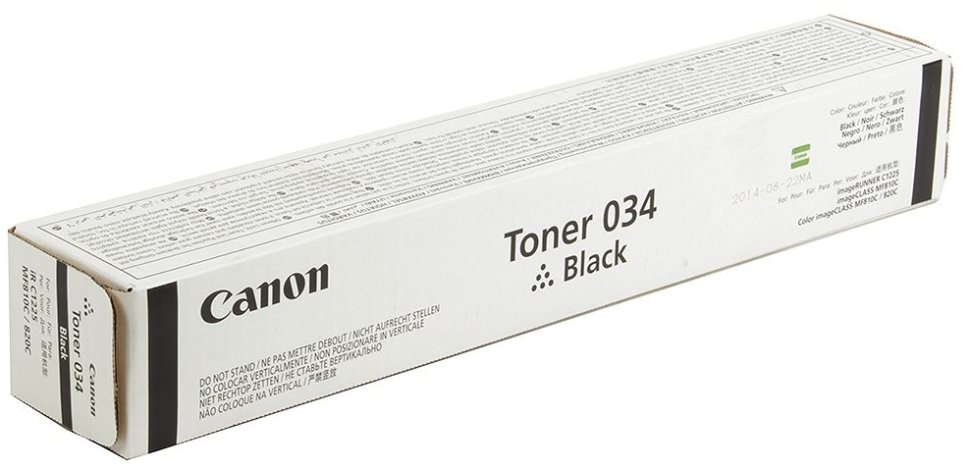 Тонер Canon C-EXV034BK, черный 9454B001