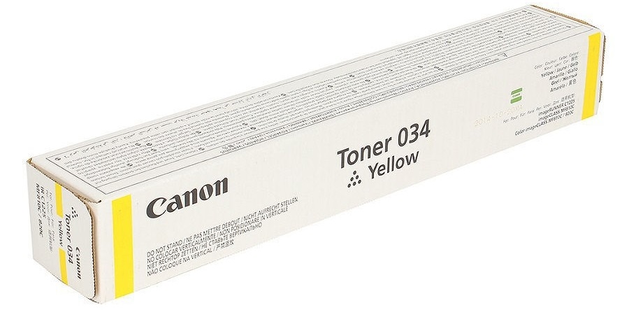 Тонер Canon C-EXV034Y, желтый 9451B001
