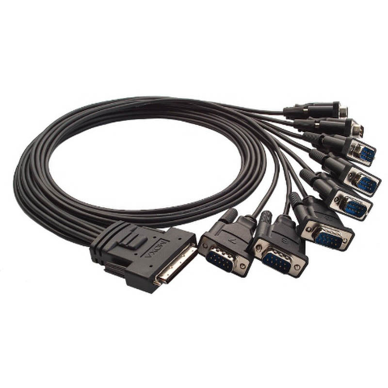 Разветвитель Моха CBL-M68M9x8-100, SCSI VHDCI 68 - 8xDB9M