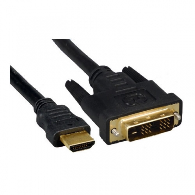 Кабель HDMI (19M) - DVI-D (19M), 7.5м, Gembird/Cablexpert CC-HDMI-DVI-7.5MC