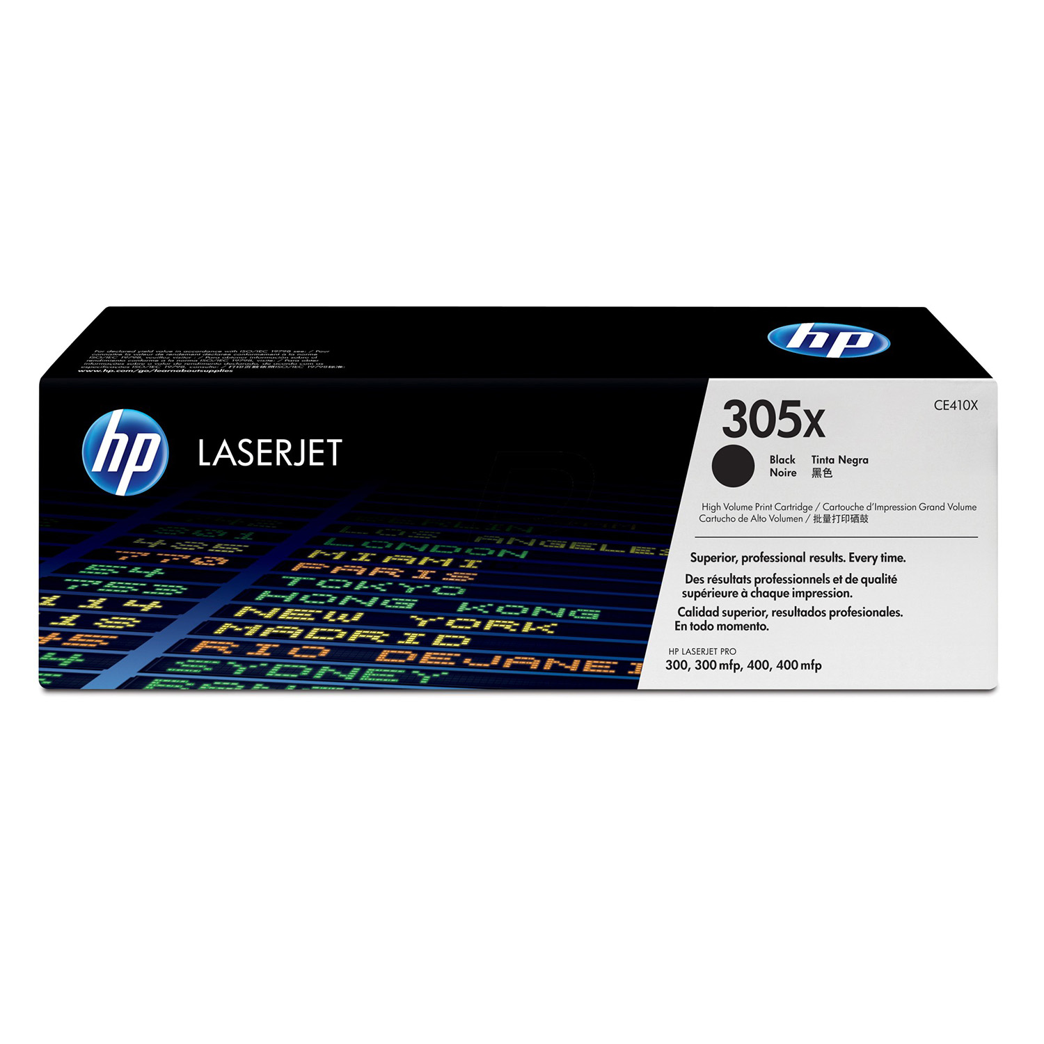 Картридж HP 305X, черный CE410X