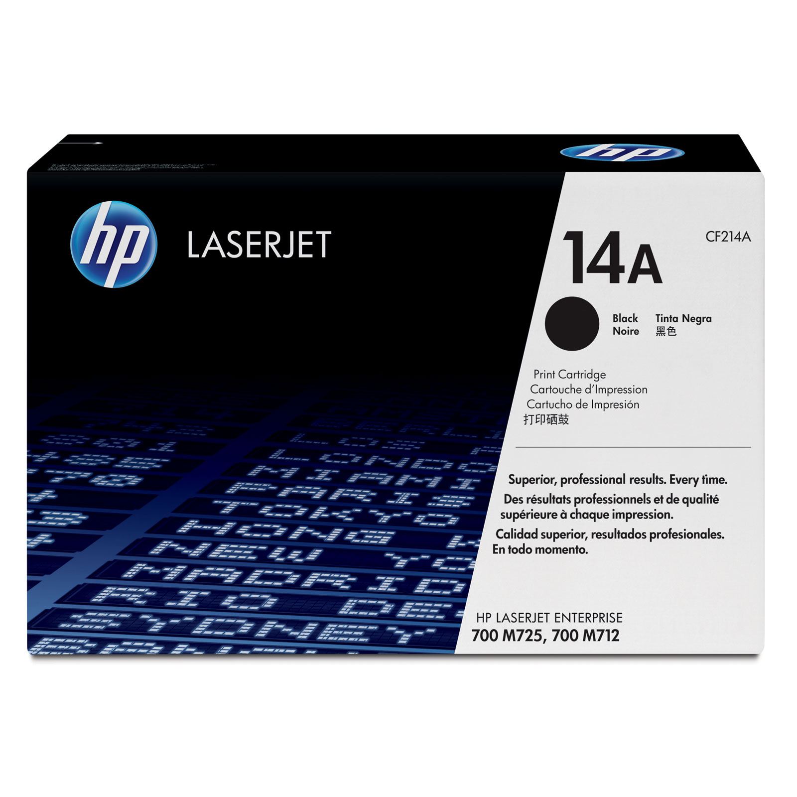 Картридж HP 14A, черный CF214A