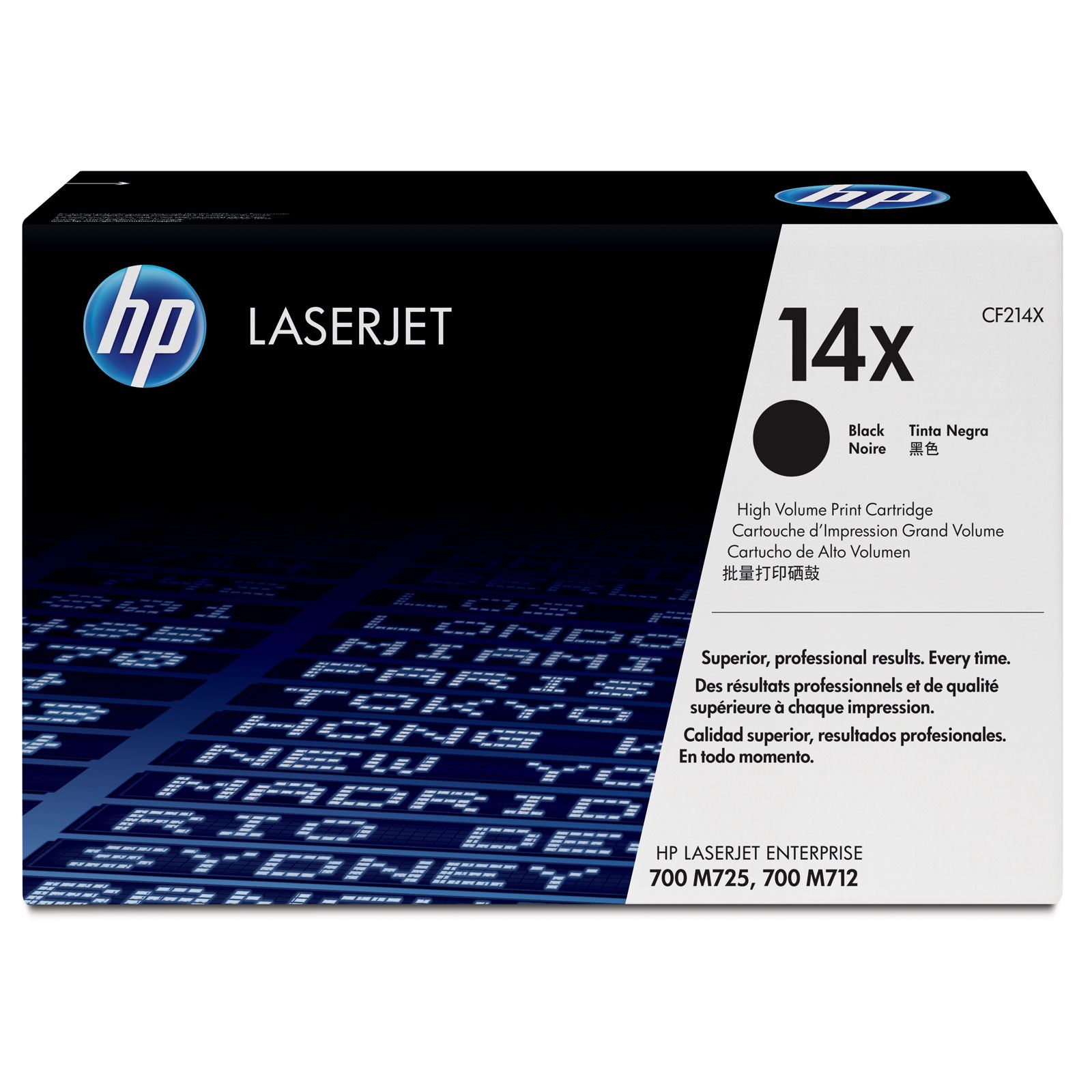 Картридж HP 14X, черный CF214X