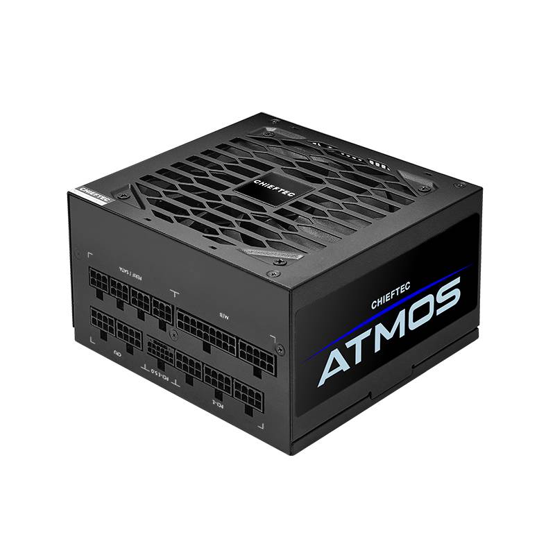Блок питания 750Вт, Chieftec Atmos CPX-750FC, 80 Plus Gold, APFC, ATX