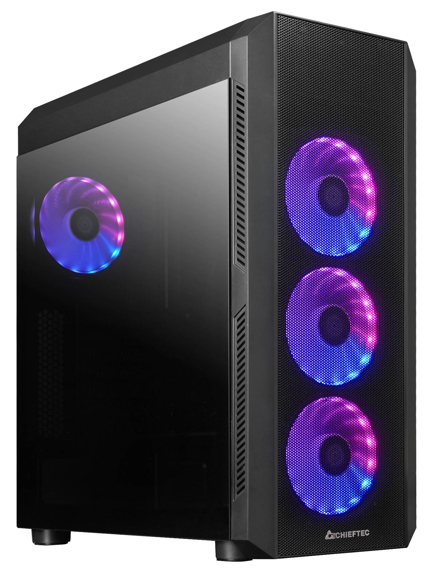 Корпус Chieftec Scorpion 4 GL-04B-OP, без БП, ATX