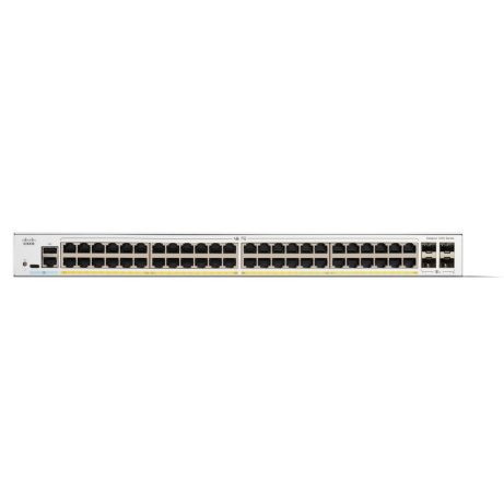 Коммутатор Cisco C1200-48P-4X, 48xLAN 1Gbps, 4xSFP+, PoE+
