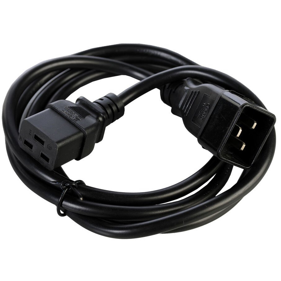 Кабель UPS - устройство, 250V, 3м, ЦМО R-16-Cord-C19-C20-3