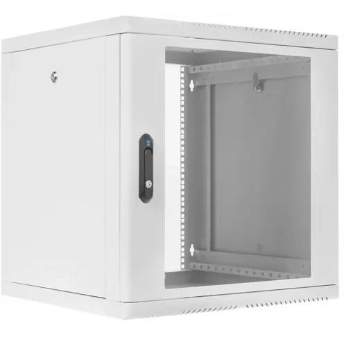 Шкаф коммутационный ЦМО (ШРН-М-12.500) настенный 12U 600x520мм пер.дв.стекл 130кг серый 456мм 21.6кг 180град. 610мм ШРН-М-12.500