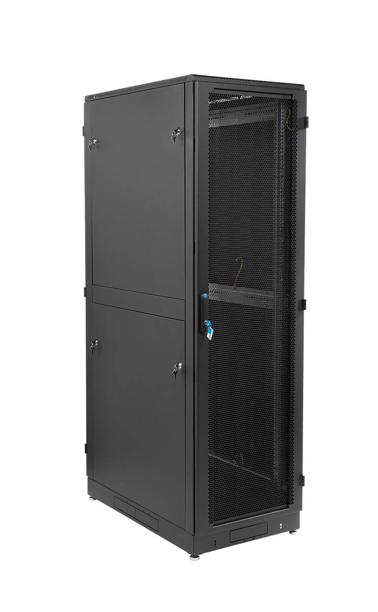 Шкаф коммутационный ЦМО ШТК-М-48.6.10-48АА-9005, 48U, 600х1000мм