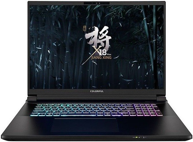 Ноутбук Colorful X18 Max A10207000032, 18" IPS, Core Ultra 9 275HX/ 32Gb/ 2048SSD/ RTX 5090 24Gb/ Black