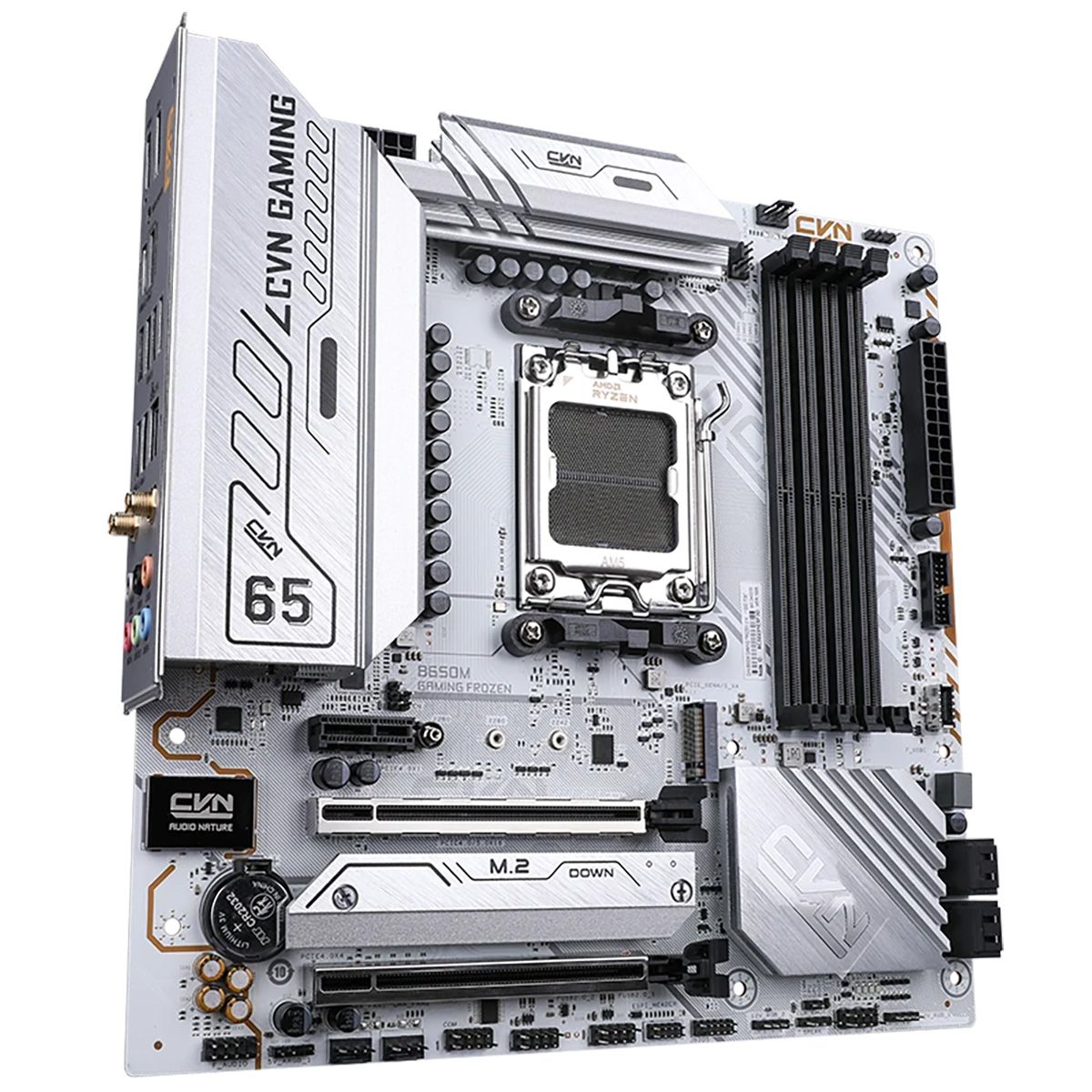Материнская плата Colorful CVN B650M GAMING FROZEN V14, AM5, (DP, HDMI), 4xDDR V, mATX