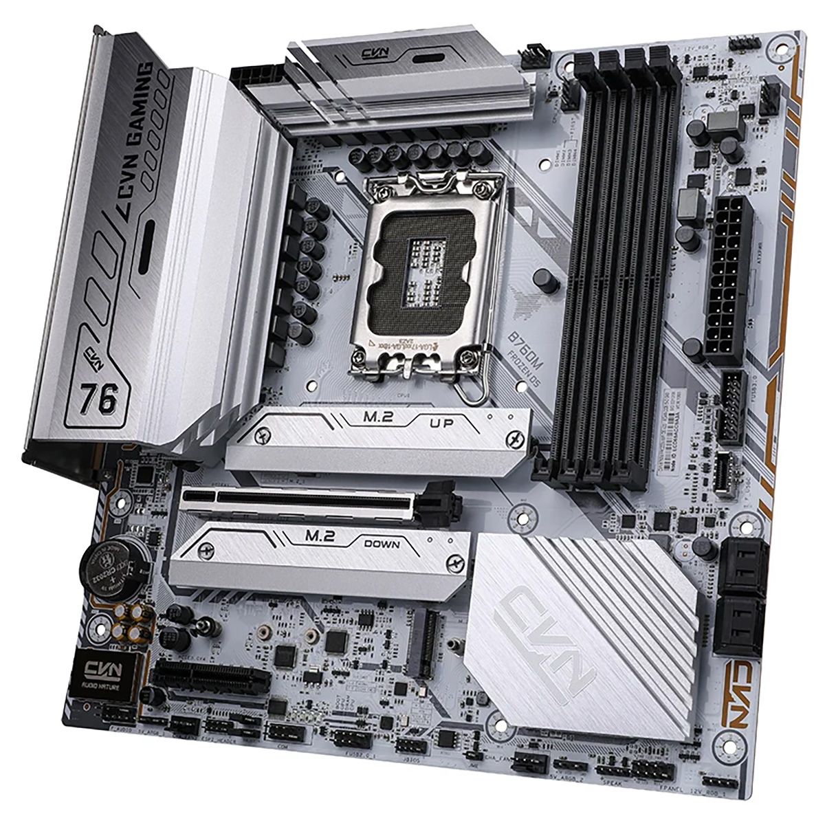 Материнская плата Colorful CVN B760M FROZEN WIFI D5 V20, LGA1700, (HDMI, DP), 4xDDR V, mATX