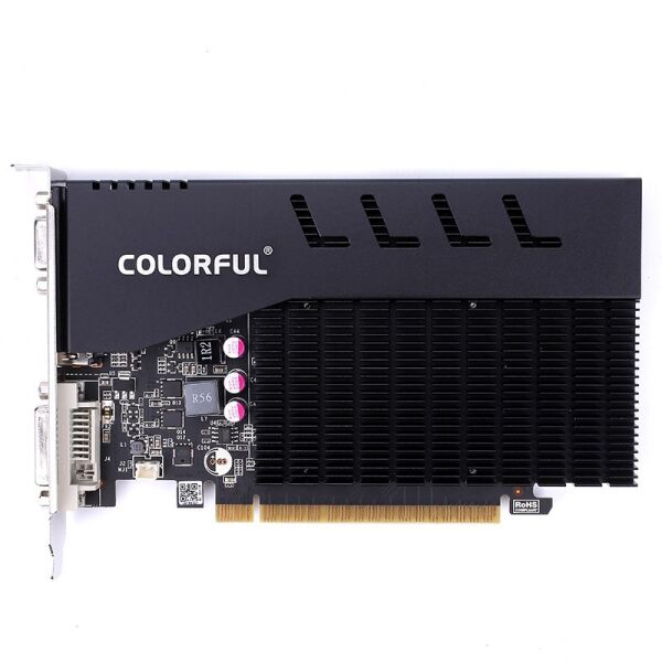 Видеокарта GeForce GT 710, 1Gb GDDR5 64bit, Colorful GT710 NF 1GD3-V, RTL
