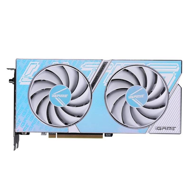 Видеокарта GeForce RTX 4060, 8Gb GDDR6 128bit, Colorful RTX 4060 Ultra W DUO OC 8GB-V, RTL