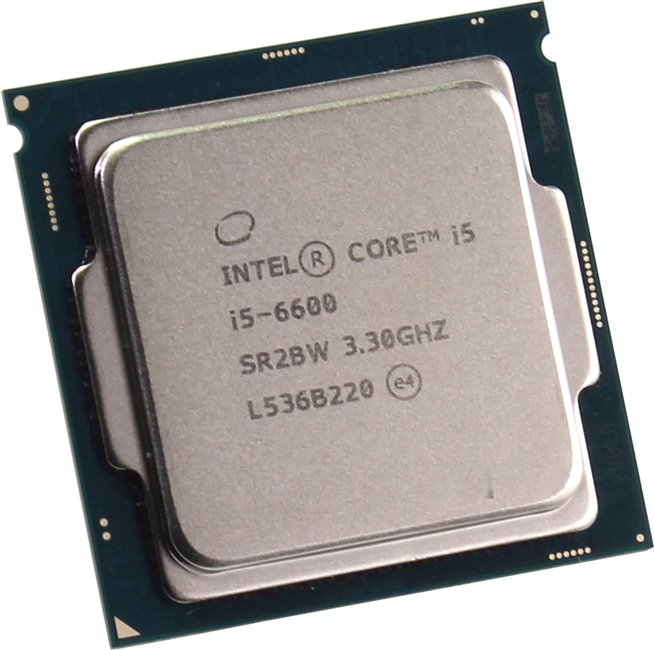 Процессор Intel Core i5-6600, 3.3GHz, LGA1151, 4 cores, SVGA