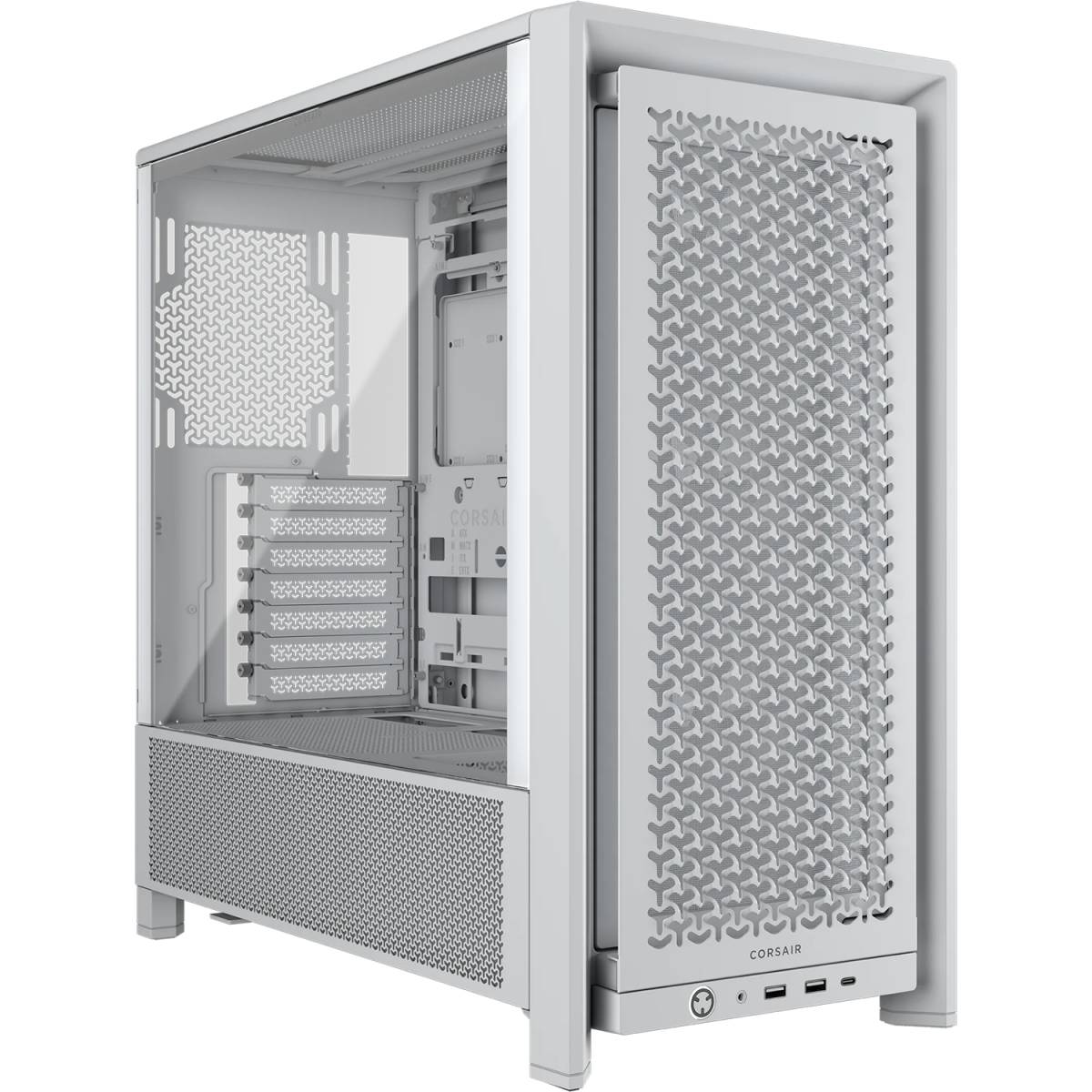 Корпус Corsair Frame 4000D RS White CC-9011313-WW, без БП, E-ATX