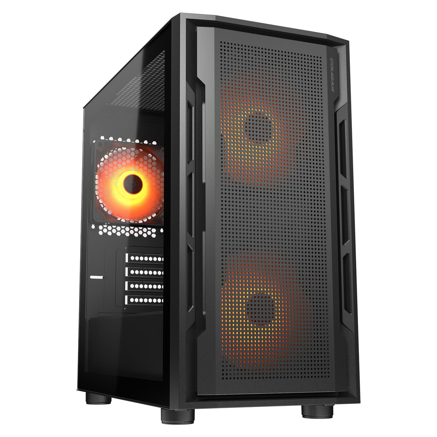 Корпус Cougar Uniface Mini RGB Black, без БП, mATX
