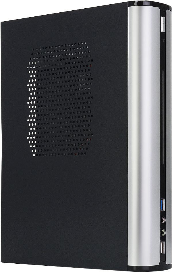 Корпус Crown CMC-245-213 (CM-PS300OFFICE), черный, 300Вт, mATX