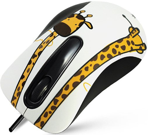 Мышь Crown CMM-30, USB, жираф