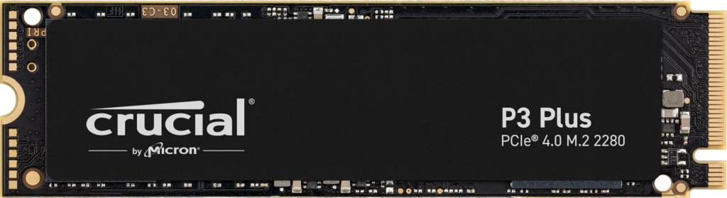 1Tb SSD Crucial P3 Plus CT1000P3PSSD8, (5000/3600), NVMe M.2