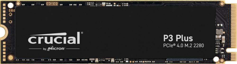4Tb SSD Crucial P3 Plus CT4000P3PSSD8, (4800/4100), NVMe M.2