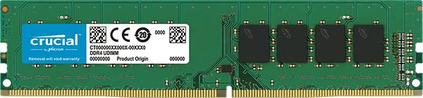 Оперативная память 8Gb Crucial CT8G4DFS832A, DDR IV, PC-25600, 3200MHz